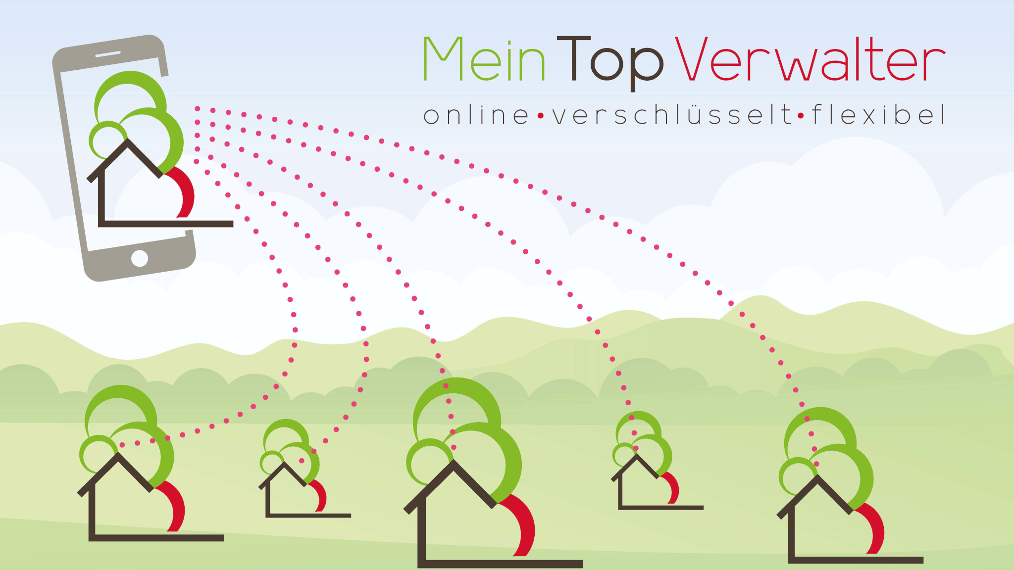 MeinTopVerwalter – Smartphone verbindet Gärten